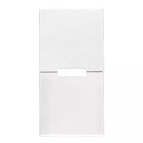 Vimar - R20531.S.B - Touche 1Ms/symbole pouss.basculant blanc