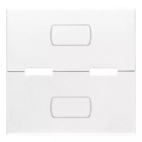 Vimar - R20532.S0.B - Touche 2M personn. pouss.basculant blanc