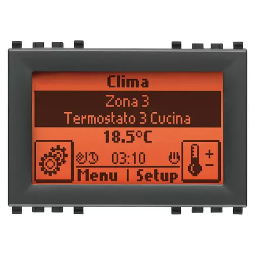 Vimar - R21509 - Centrale touch screen 3M grigio