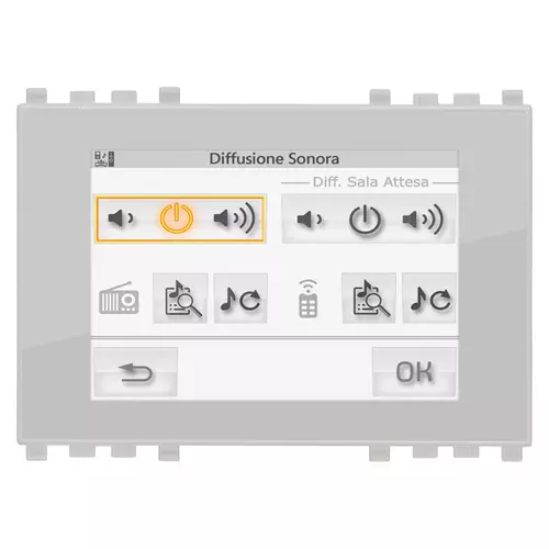 Vimar - R21512.1.BN - Pantalla táctil 3M Full Flat neutro