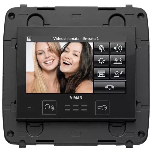 Vimar - R21554 - Vídeo pantalla táctil 4,3in FullFlatgris