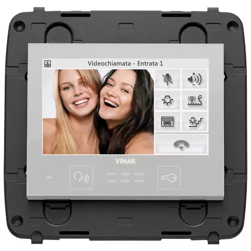 Vimar - R21554.BN - Vidéo écran tactile 4,3inFullFlat neutre