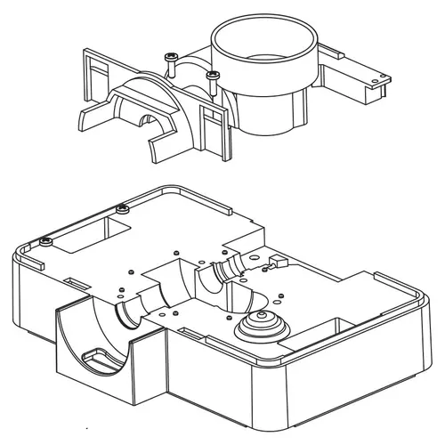 Vimar - RES5 - Ensemble pour couliss.