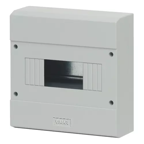 Vimar - V50008 - AP-Gehäuse 8M IP40 grau