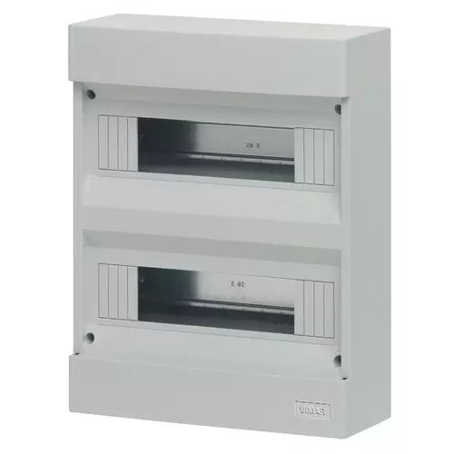 Vimar - V50324 - IP40 surface consumer unit 24M grey