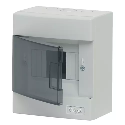 Vimar - V50405 - AP-Schaltkasten 5M IP40 m/Klarsichtkl.g