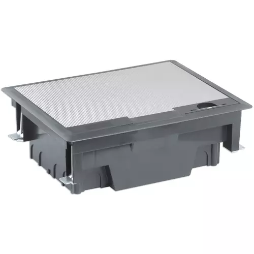 Vimar - V54412.01 - Tourelle rétractable 12M couvercle inox