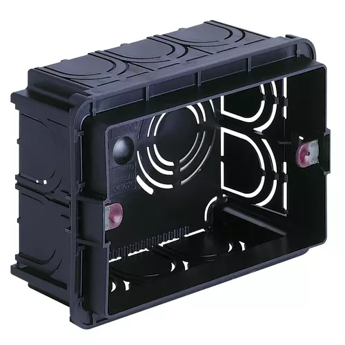 Vimar - V71303.AU - Flush mounting box 3M black