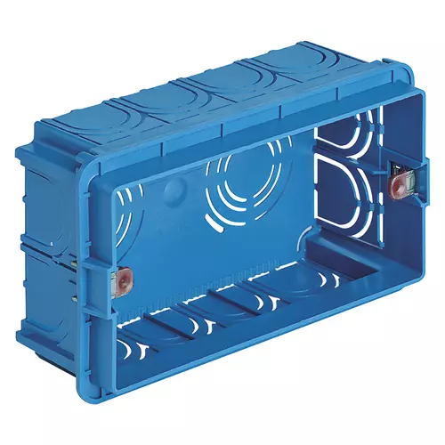 Vimar - V71304 - Flush mounting box 4M light blue