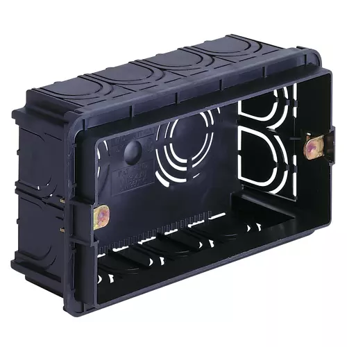 Vimar - V71304.AU - Flush mounting box 4M black