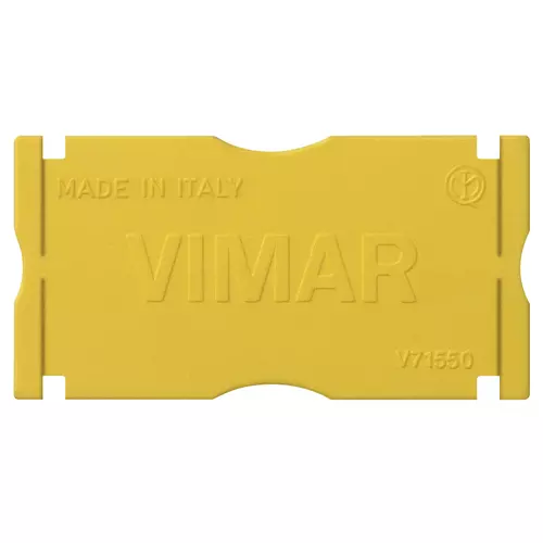 Vimar - V71550 - Separador caja empotrable amarillo