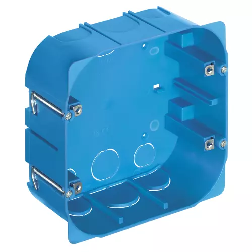 Vimar - V71718 - Flush-mount box 8M f/hollow walls blue