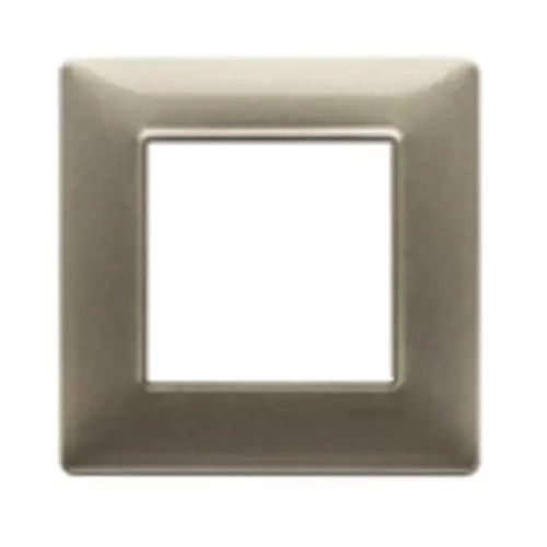 Vimar - 14642.26 - Plaque 2M techn. bronze métallisé