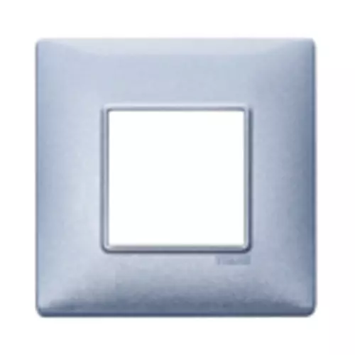 Vimar - 14647.73 - Placa 2M BS tecn. azul metalizado
