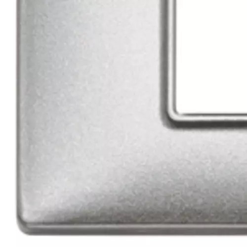 Vimar - 14669.27 - Plate 8M (2+2+2+2) 71mm techno Silver