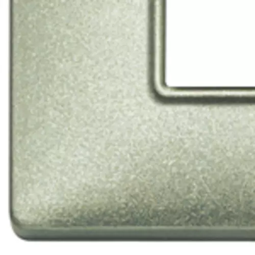 Vimar - 14648.72 - Abdeckrahmen 3M BS Techn. grün-metallic