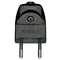 Vimar - 00200 - Stecker 2P 10A S10 axial schwarz