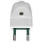 Vimar - 00200.B - Fiche 2P 10A S10 axial blanc