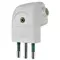 Vimar - 00211.B - 2P+E 10A S11 90°-plug white