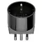 Vimar - 00302 - S11 adaptor +P30 outlet black