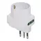 Vimar - 00313.B - Adattatore sfals.vert.S11+2P11+P30bianco