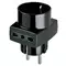 Vimar - 00325 - Vielfachadapter S31+2P17/11+P30 schwarz