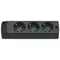 Vimar - 00413 - Multi-outlet 3P30 black