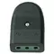 Vimar - 01023 - 2P+E 10A P11 axial outlet black