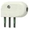 Vimar - 01041.B - 2P+E 10A 90°-plug white