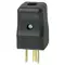 Vimar - 01096 - 2P+E 15A USA+SASO plug black