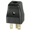 Vimar - 01105 - Stecker 2P+E 15A USA schwarz