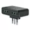 Vimar - 01161 - Multi-adaptor S11 +4P11 outlet black