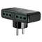 Vimar - 01166 - Multi-adaptor S31 +4P17/11black