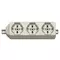 Vimar - 01287 - Multi-outlet 3universal ivory