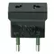 Vimar - 01352 - S10 adaptor - USA+EU outlet black