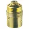 Vimar - 02142 - E27M10x1brass lamphld smooth earth term.