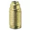 Vimar - 02147 - E14M10x1brass lamphld thread.dome/skirt