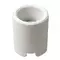 Vimar - 02195 - Douille E14 porcelaine blanc