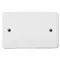 Vimar - 02653 - Cover for 3M-flush mounting boxes white