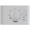 Vimar - 02900.1 - Termostato rotella parete batt. bianco