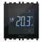 Vimar - 02950 - Thermostat tactile 2M 120-230V noir