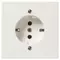 Vimar - 06417.B - 2P+E 16A German outlet white