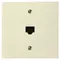 Vimar - 06465 - RJ11 phone jack 6/4 ivory