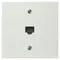 Vimar - 06465.B - RJ11 phone jack 6/4 white