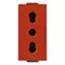 Vimar - 09203.R - 2P+E 16A P17/11 outlet red