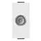 Vimar - 09300.10 - TV-RD-SAT through-line male outlet white