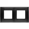 Vimar - 09664.04 - Plate 4M (2+2)x71 techn.black