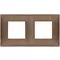 Vimar - 09664.24 - Plate 4M (2+2)x71 techn.matt copper