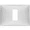 Vimar - 09671.21 - Plaque 1Mcentr. techn.argent mat