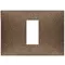 Vimar - 09671.24 - Placa 1Mcentr. tecno cobre mate